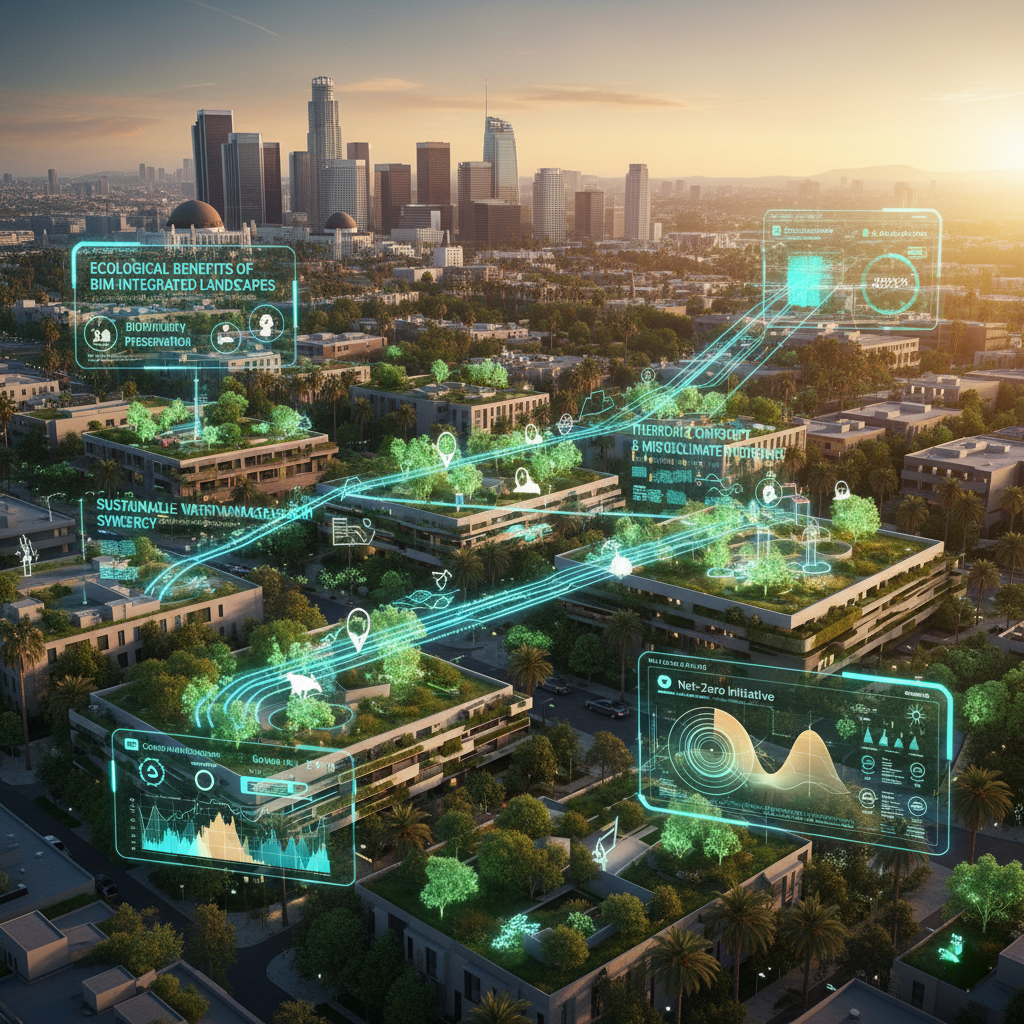 BIM and Landscape Environment Integration in Los Angeles